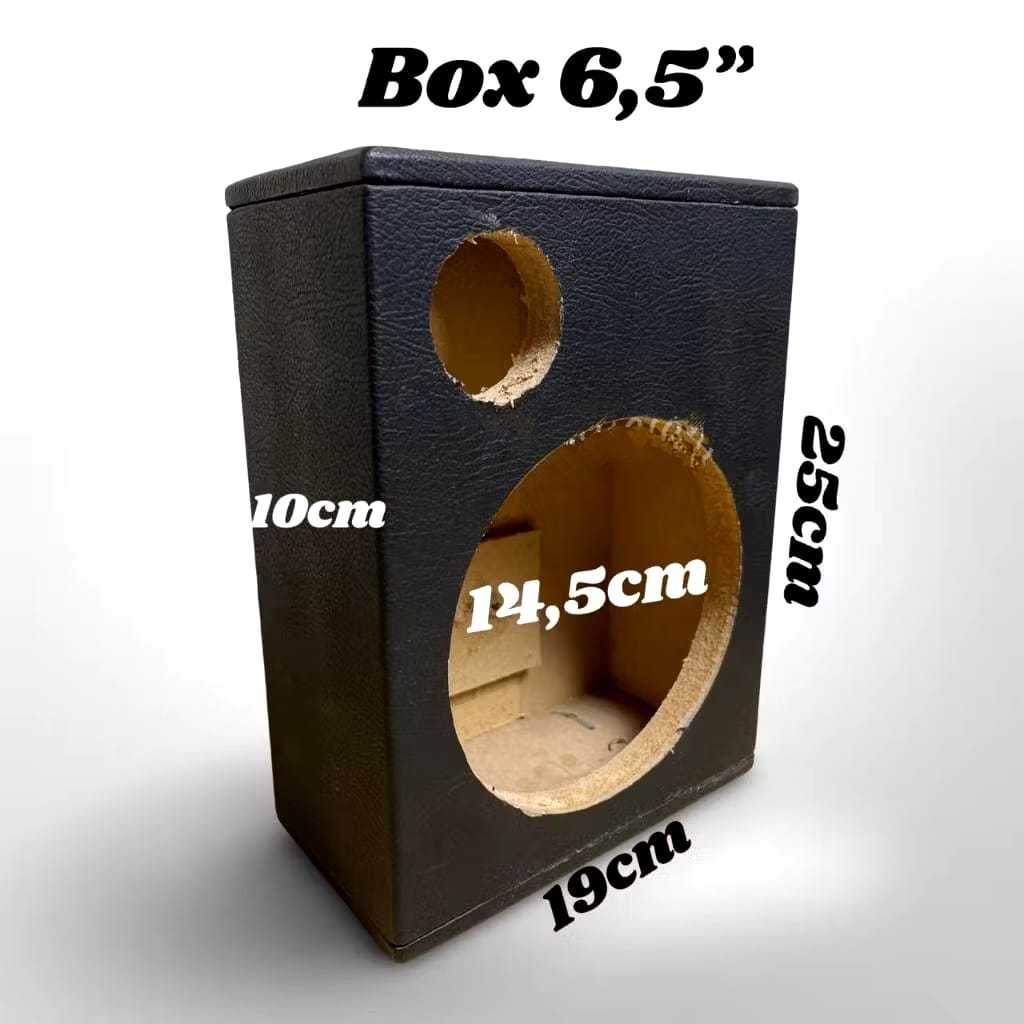 Box Speaker Box Miniatur 6 Inch dan 6,5 Inch + Tempat Tweeter