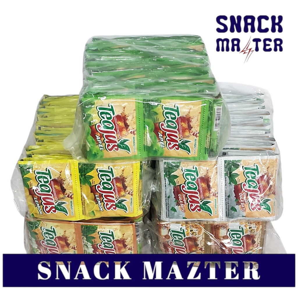 

Tea Jus Renceng - Minuman Teh Serbuk Instant PACK - Netto 6 Renceng x 8 gr