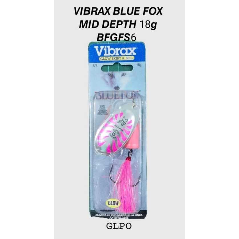 LURE / UMPAN VIBRAX BLUE FOX MID DEPTH 18gram