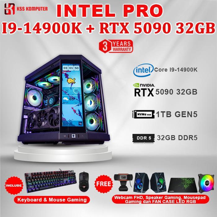 [NEW] Komputer / PC Core I9-14900K + RTX 5090 32GB + Hyte Y70 Touch