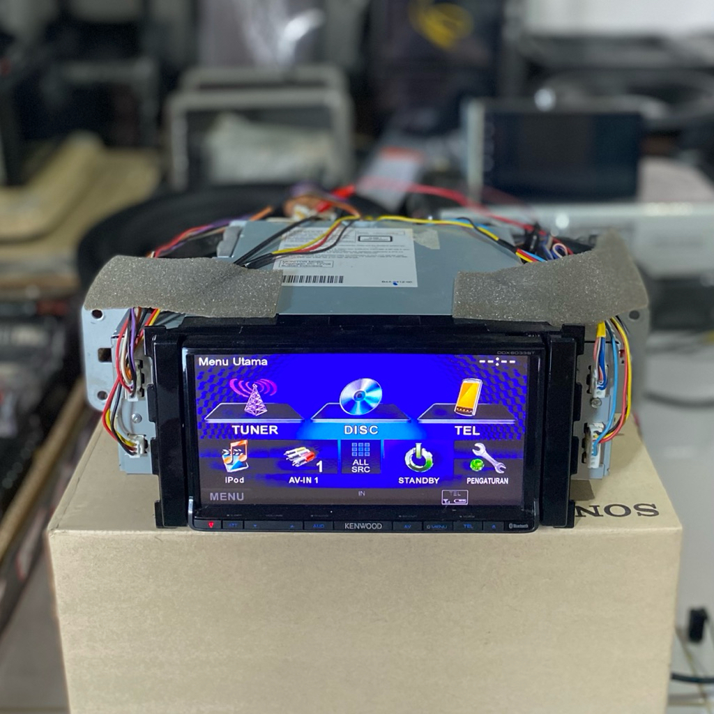 Head unit kenwood original nissan navara seri DDX6033BTIN4