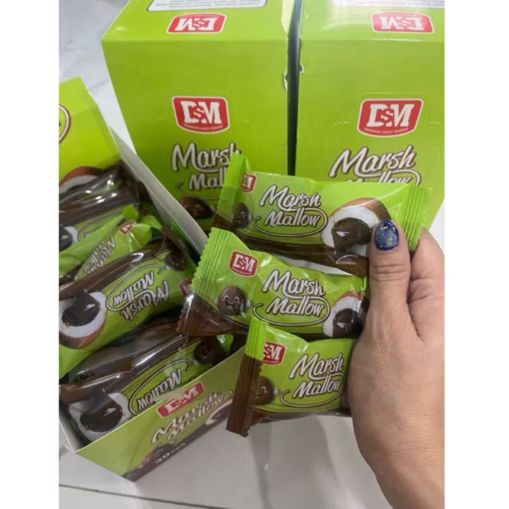 

DSM MARSHMALLOW COKELAT (ISI30PCS)