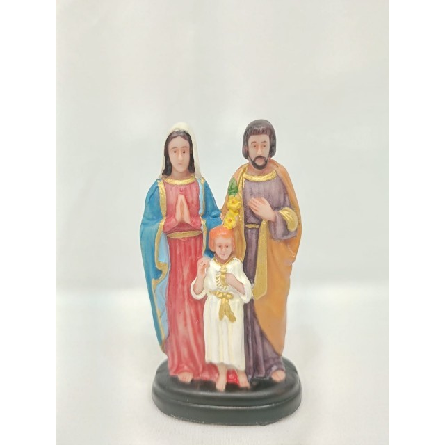 Yeraya Patung Keluarga Kudus Berdiri Mini Padat 10cm patung keluarga yesus patung maria yesus dan yo
