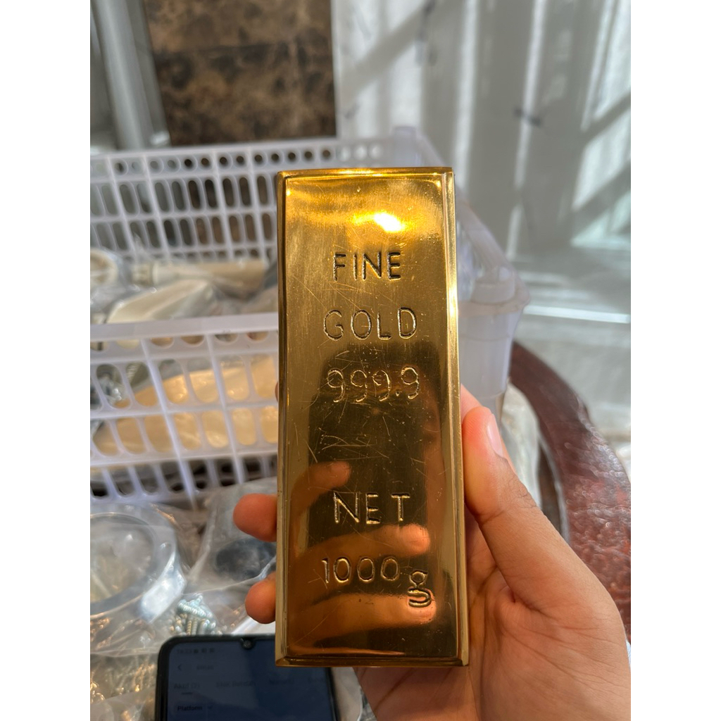 Miniatur Emas Batangan 1 kg | Pajangan