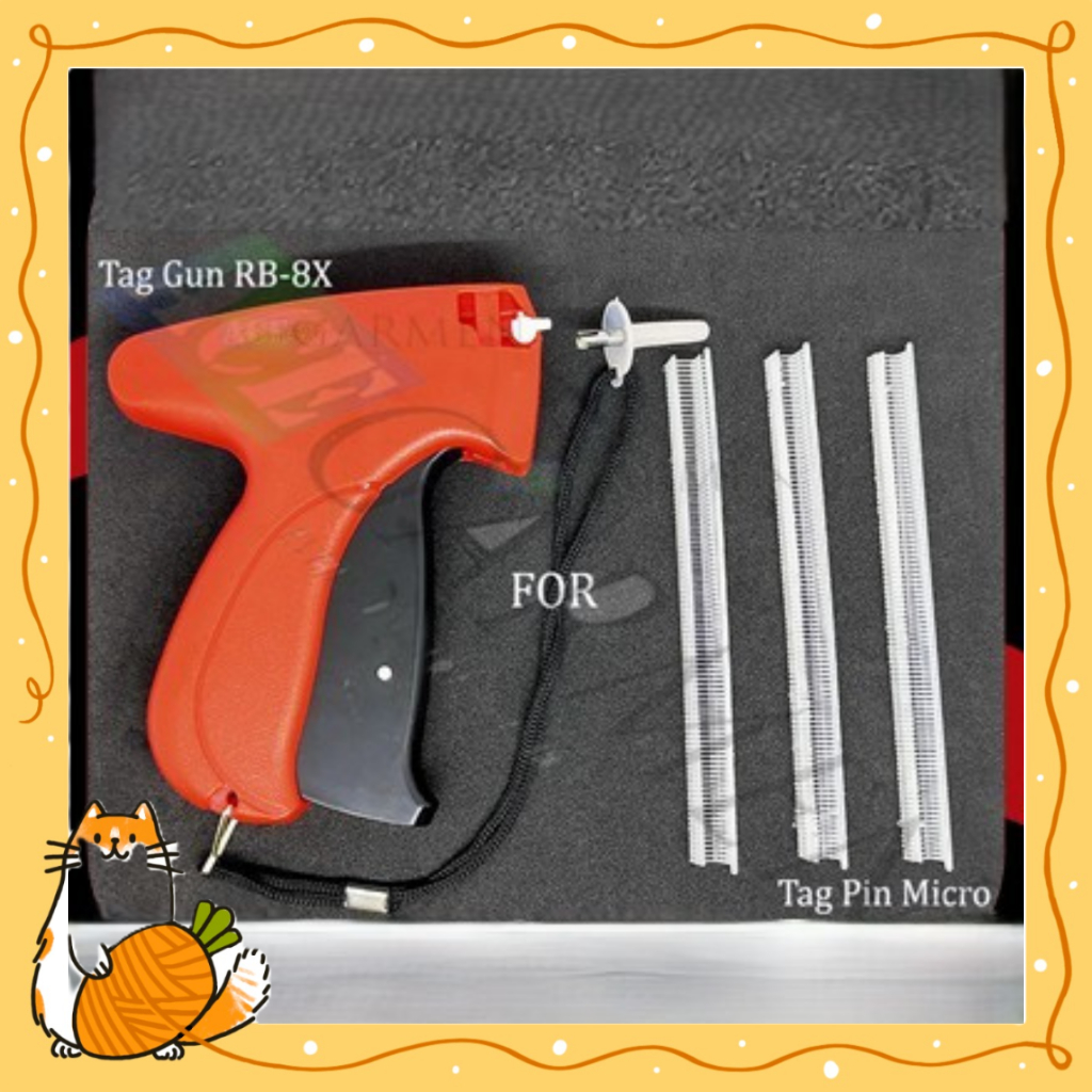 

tag gun rambo RB-8X / tag gun khusus tag pin Micro 5mm/7mm/9mm/11mm