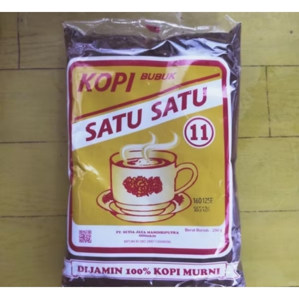 

kopi 11 kemasan 250gram isi 4pcs
