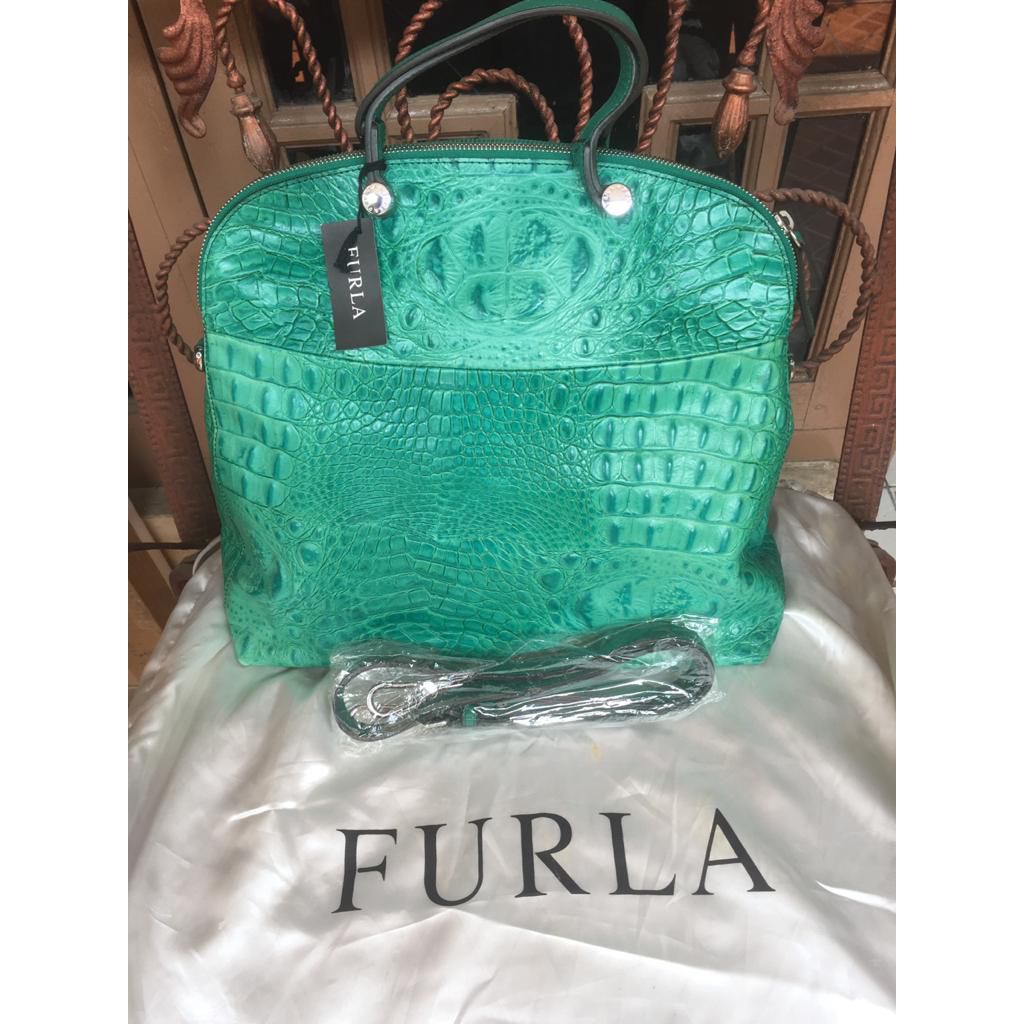 Tas Furla Dome Emerald Green