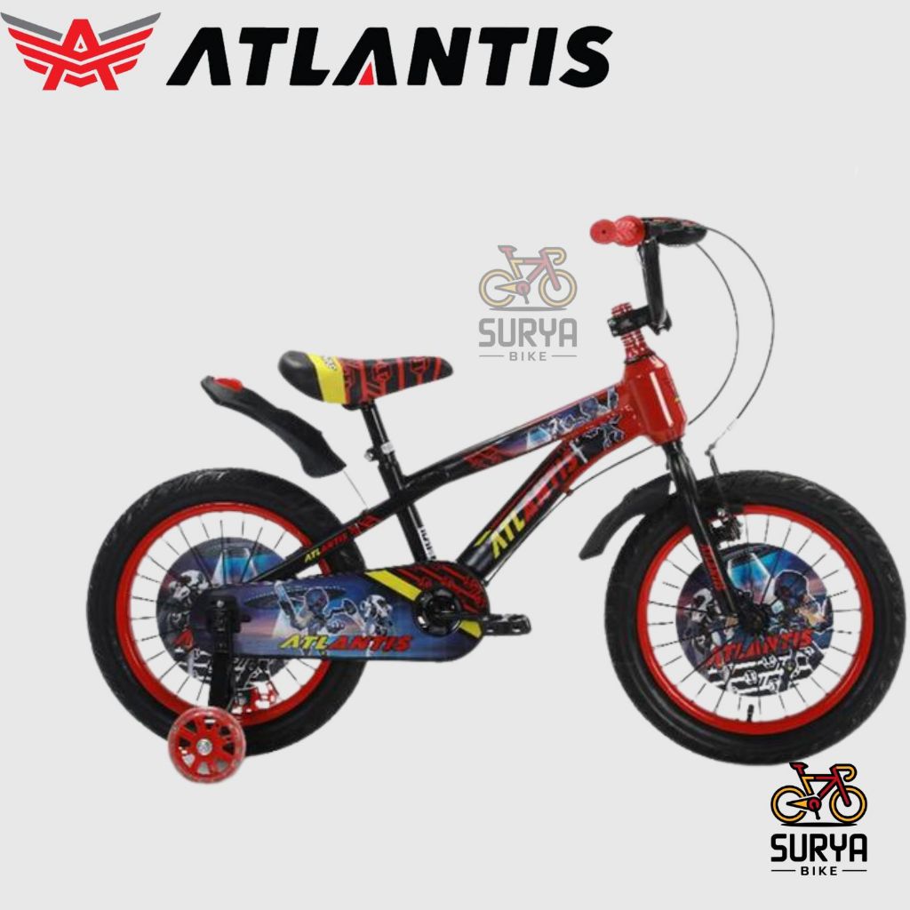Sepeda Atlantis Sparta (Ban Jumbo) 12" 16" 18" Sepeda Anak Sepeda BMX