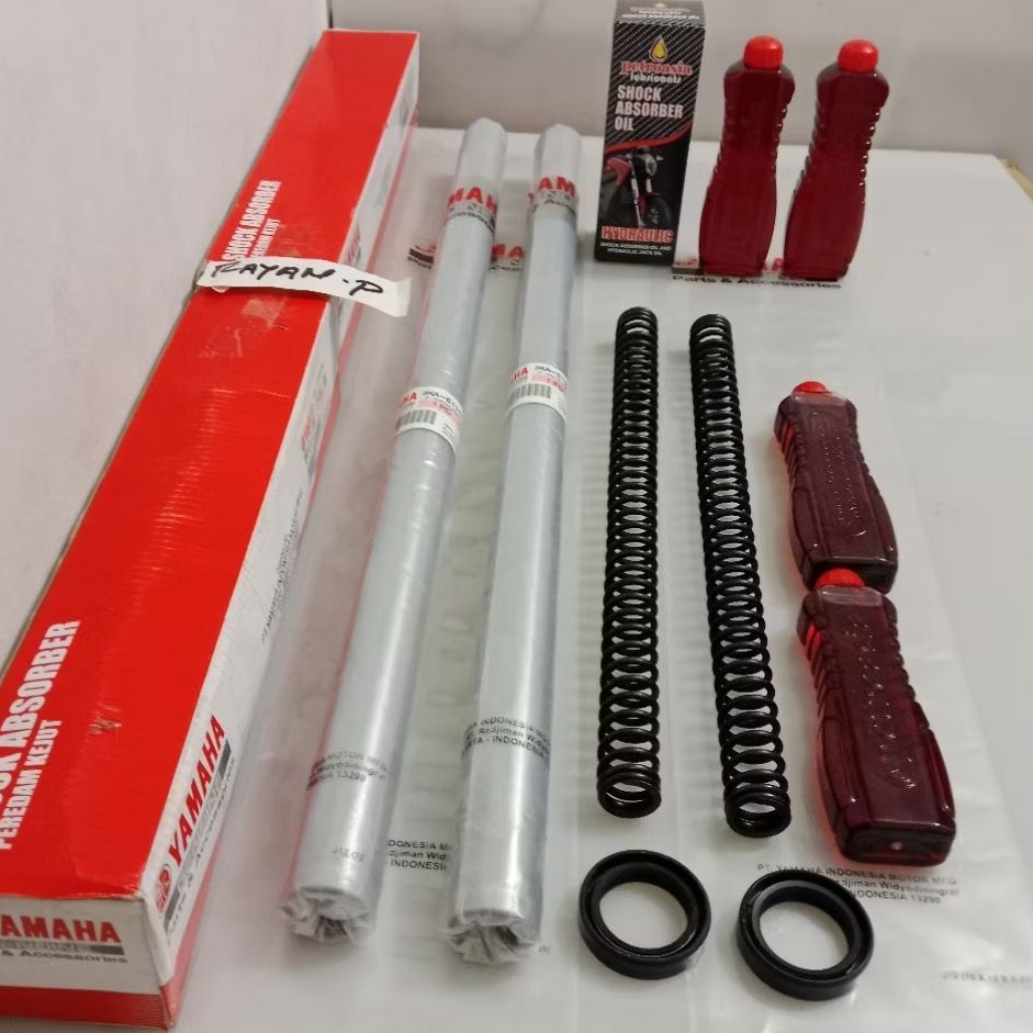 Paket As Shock Depan RX King New RX King Lama RX king Sepesial Sok+Per+Sil+Oli4btl original 3KA