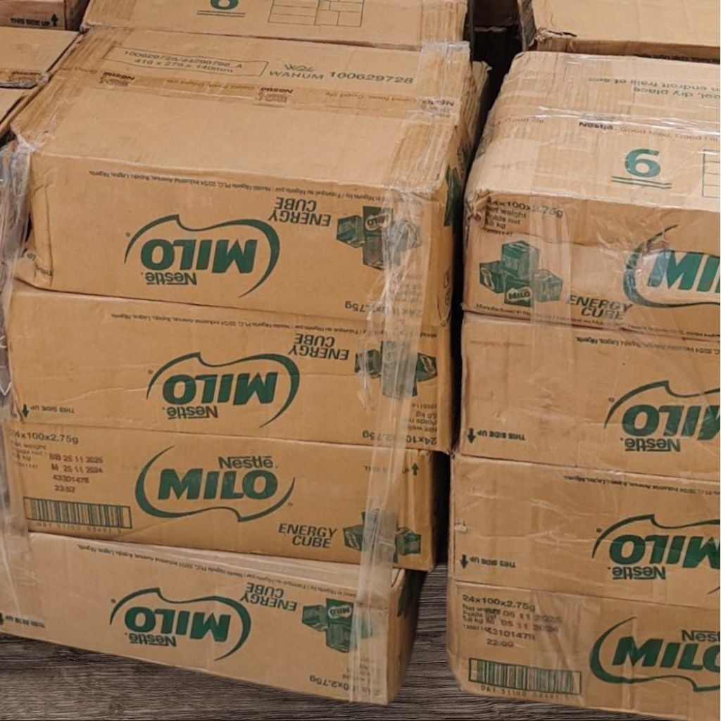 

Paket 4 pack Permen Coklat Milo Kube isi 100 pcs