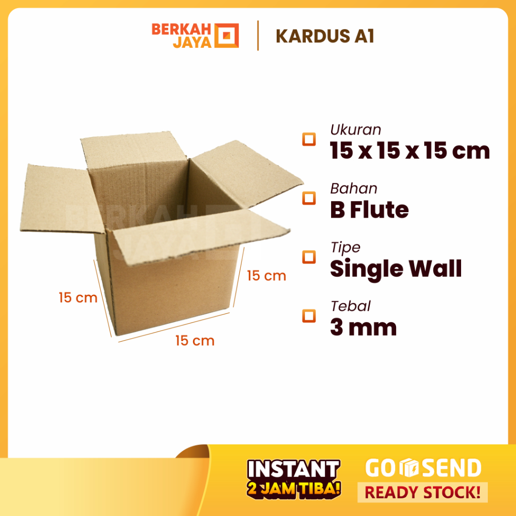 

[KHUSUS INSTANT] 15x15x15 cm Kardus / Box / Karton / Aksesoris / Kotak / Dus Packing Souvenir Hampers Mug / Kardus Alat Kopi / Kardus Figure Mainan / Kardus Mug Isi 2 / Kardus Mug Kopi (Kardus 15 x 15 x 15 cm)