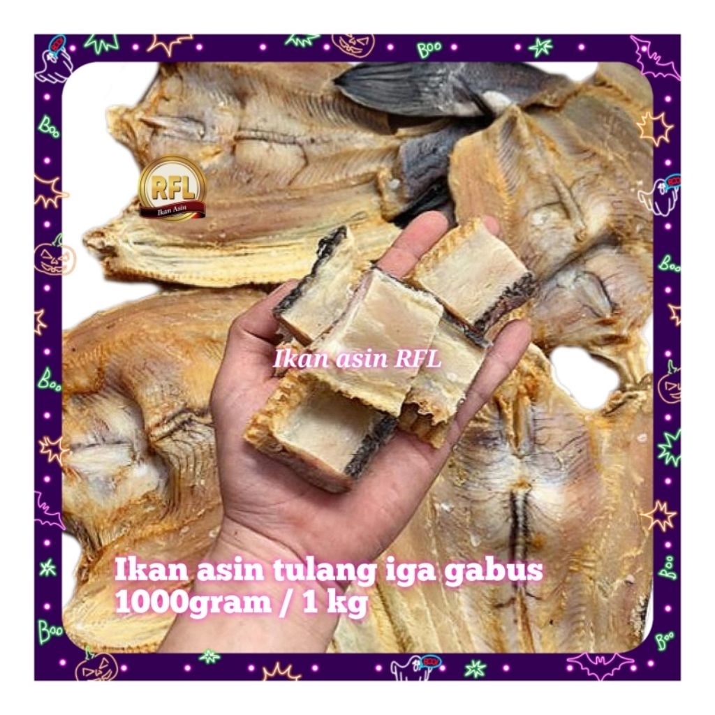 

ikan asin tulang iga gabus super 1000gram / 1 kg