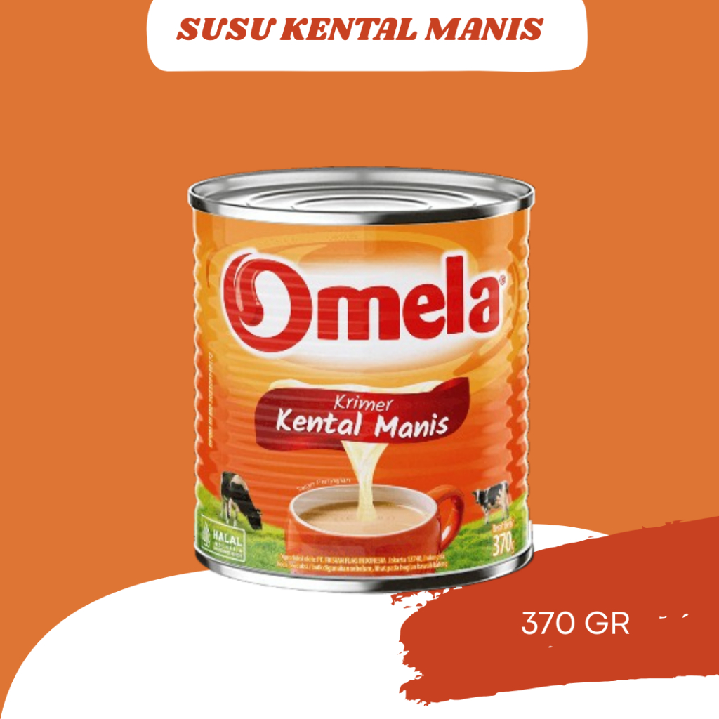 

Susu Omela Krimer Kental Manis Plain Creamer 370 Gr