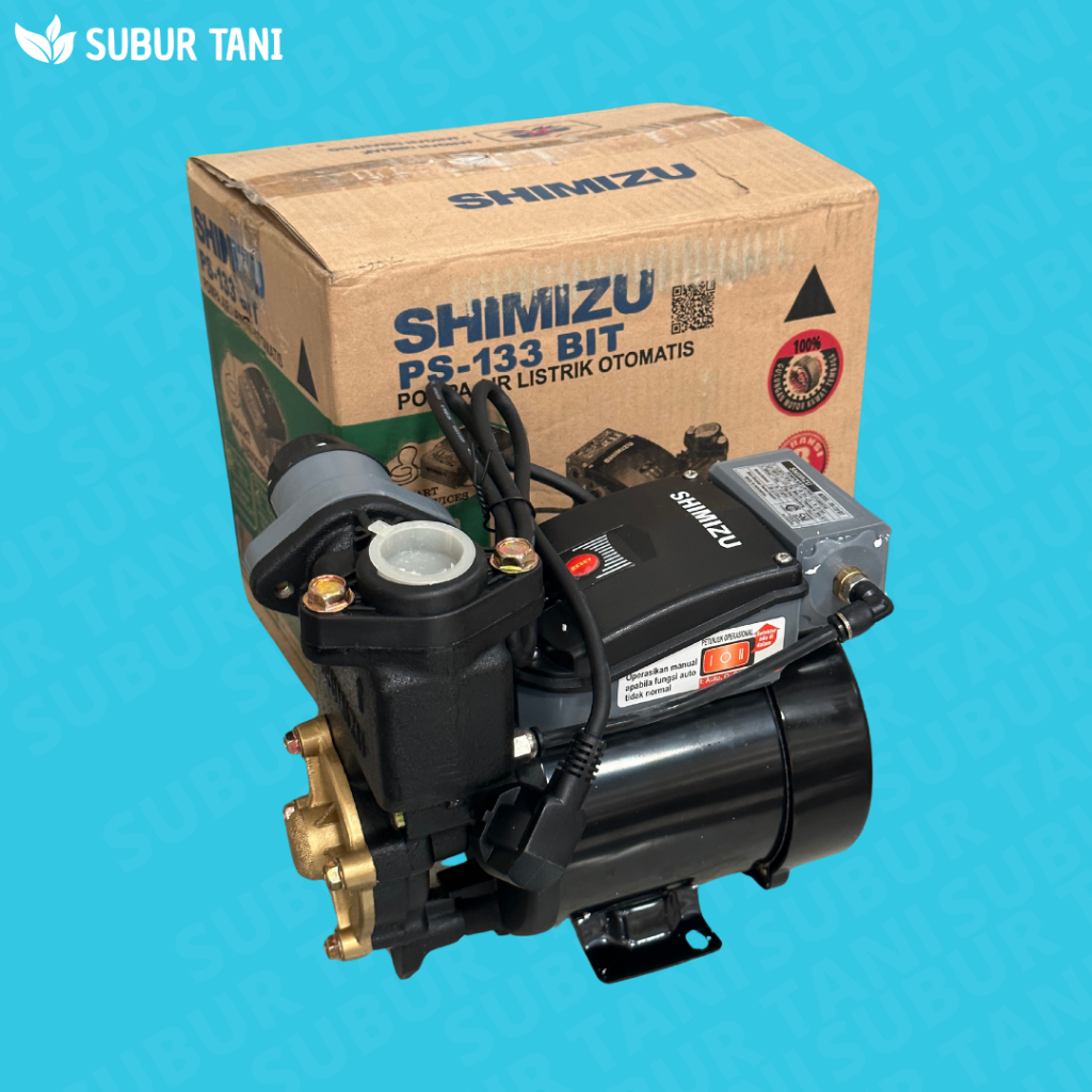 POMPA AIR LISTRIK SHIMIZU PS-133-BIT/POMPA AIR BOOSTER OTOMATIS SHIMIZU PS-133-BIT