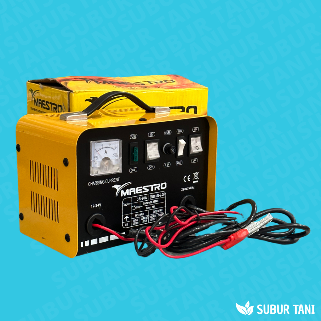 CHARGER AKI MAESTRO CB-20A/CES AKI MAESTRO CB-20A/CAS AKI MAESTRO CB-20A