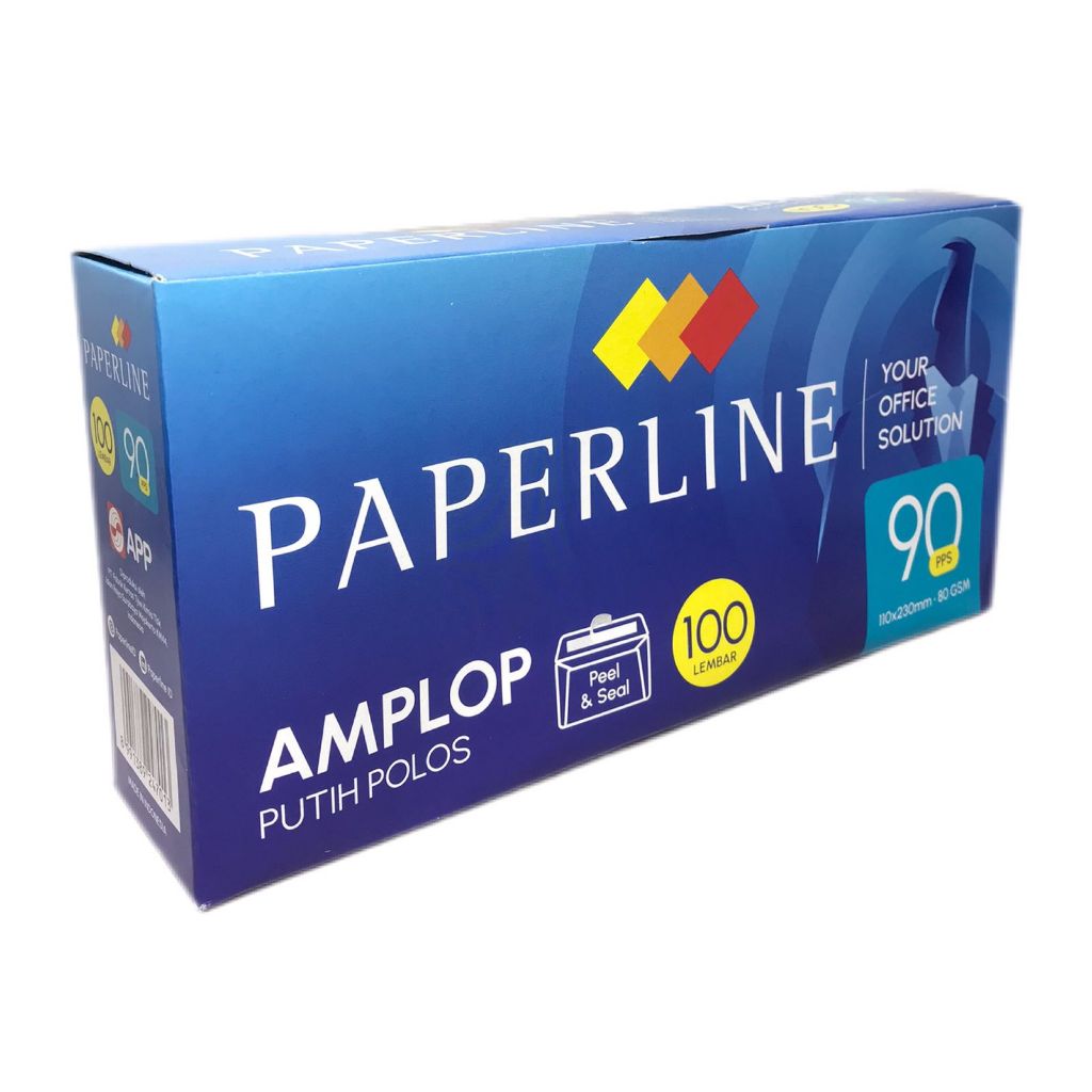

PAPERLINE - Amplop Putih Polos Kecil Seal No.90 PPS - PACK