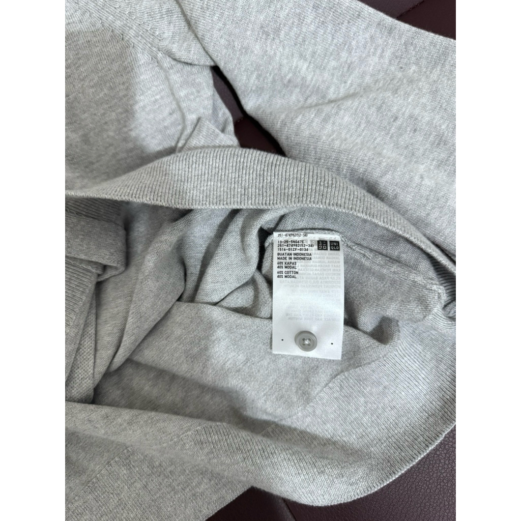 Original Uniqlo - Cardigan UV Protection Crew Neck Wanita