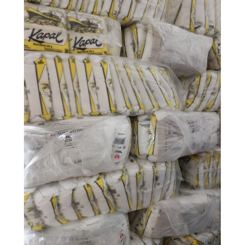 

garam kapal asli 250gr isi 40pcs