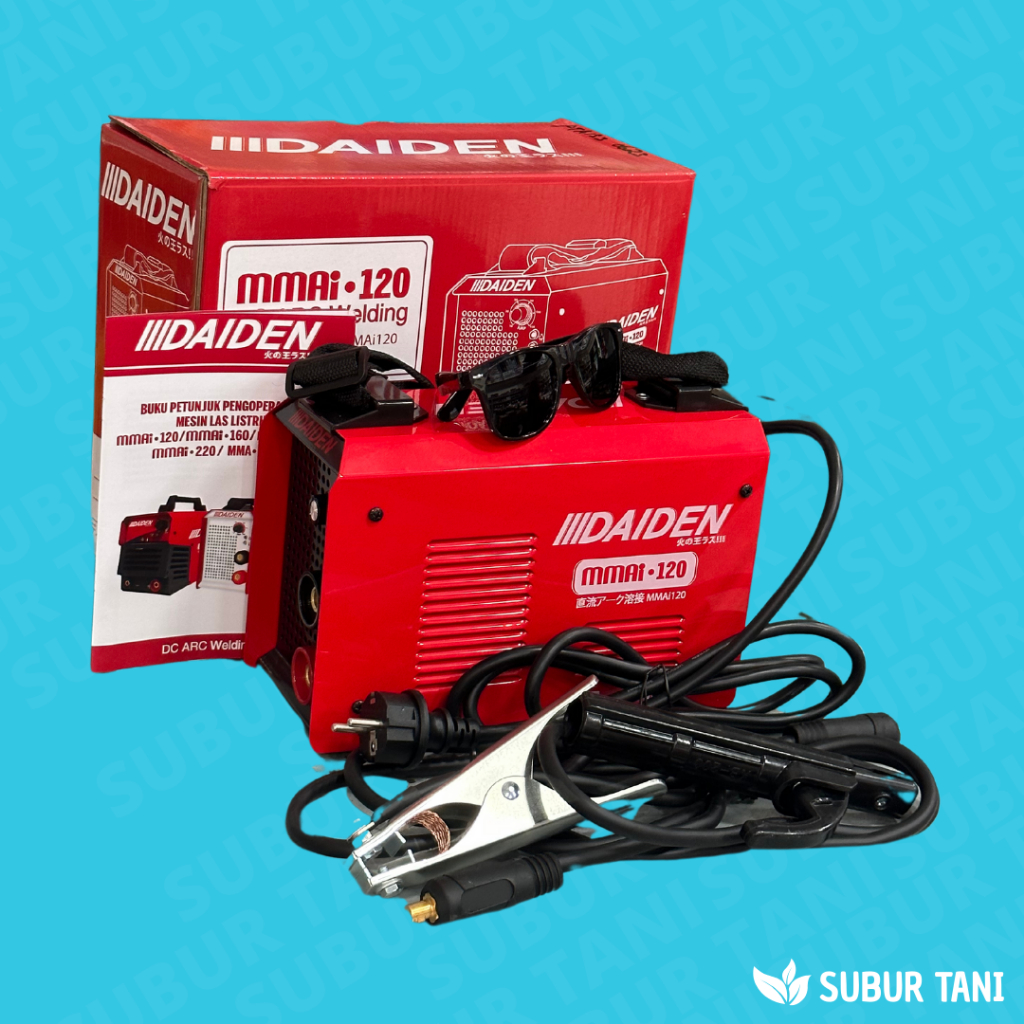 WELDING MACHINE DAIDEN MMAI 120/MESIN LAS DAIDEN MMAI 120/TRAFO LAS DAIDEN MMAI 120 SUBUR TANI