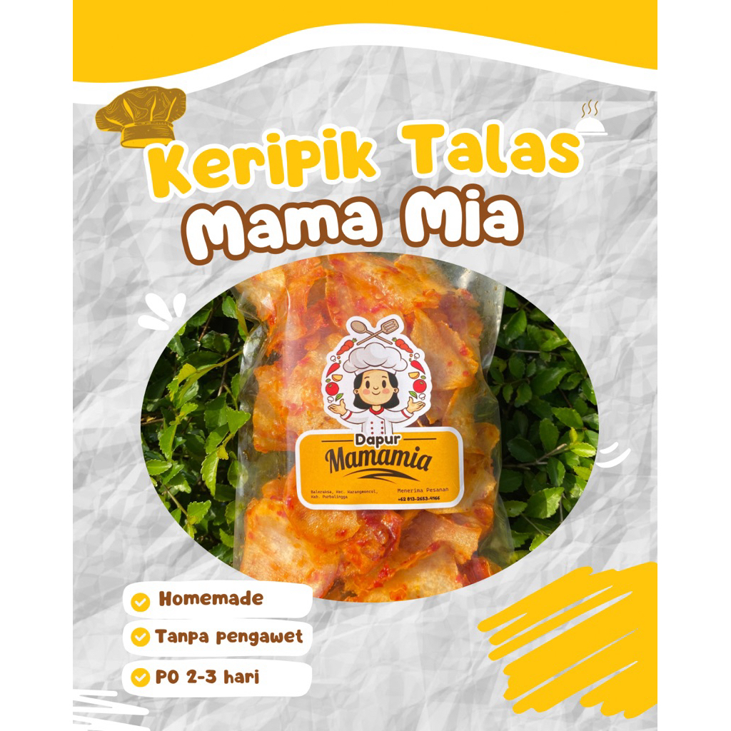 

Keripik Talas Mama Mia