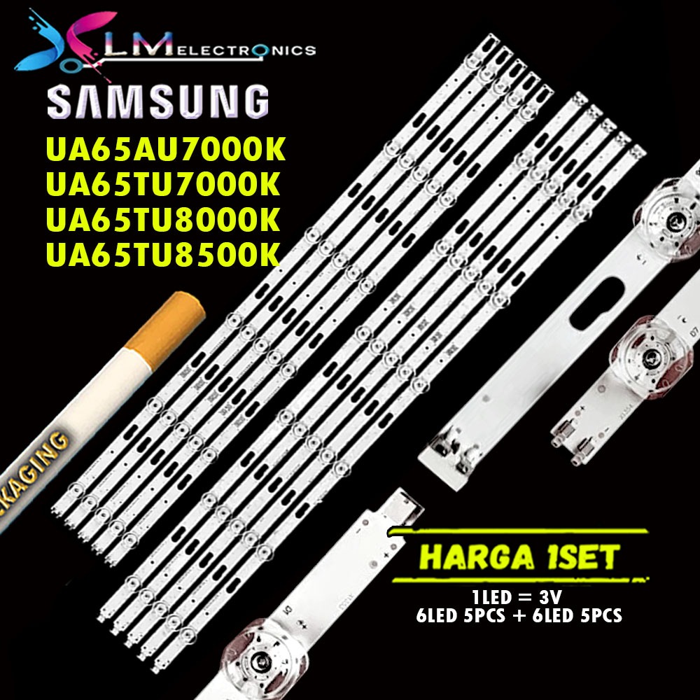 BACKLIGHT TV LED SAMSUNG UA65AU7000K UA65TU7000K UA65TU8000K UA65TU8500K 65AU7000 65TU7000 65TU8000 