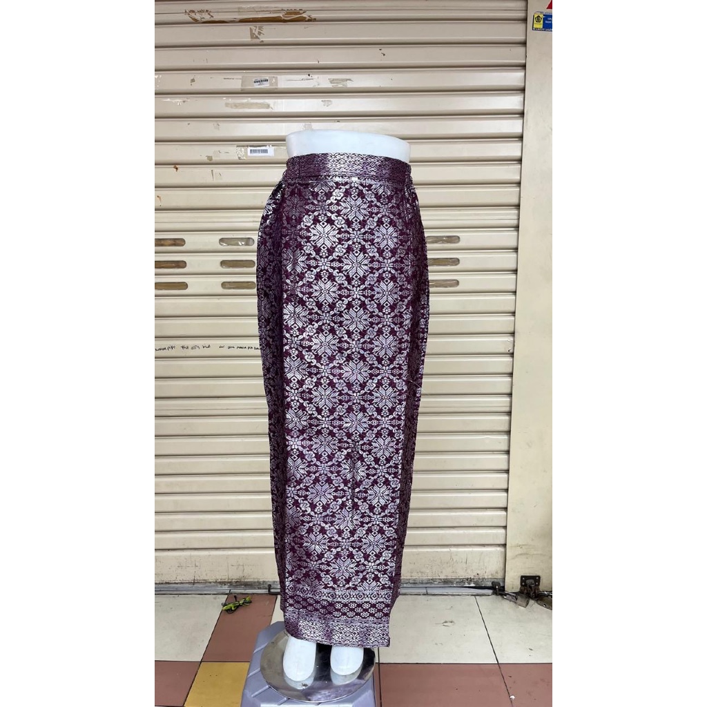 Songket Span Wanita/Rok Songket/Rok wanita/Rok Pesta