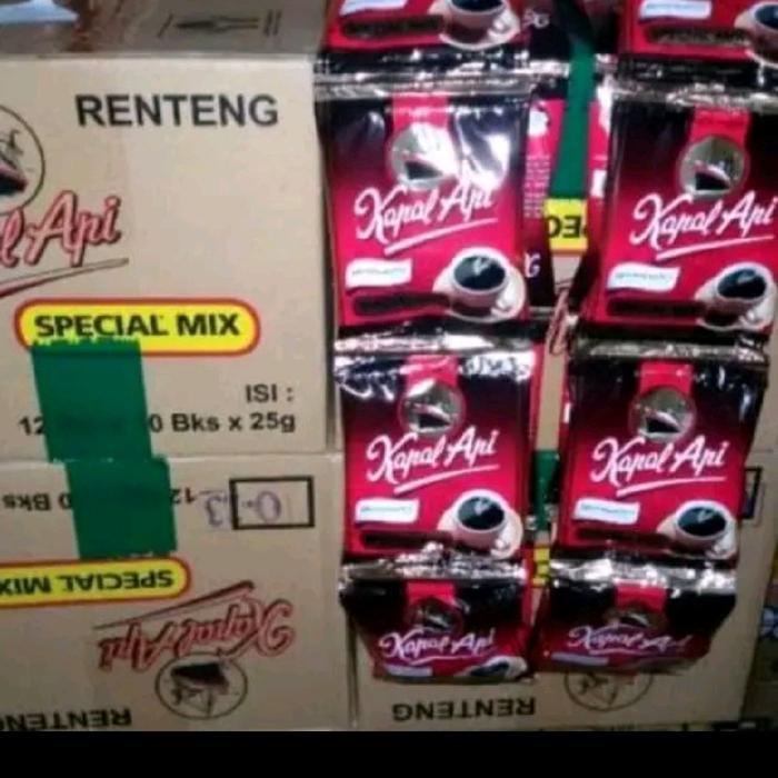 

1 dus kopi kapal api mix spesial isi 120 pcs/12 rentengKopi Kapal Api memiliki rasa yang khas dan aroma yang harum, sehingga dapat memberikan pengalaman yang menyenangkan saat menikmatinya. Selain itu, kopi ini juga dapat membantu meningkatkan konsentrasi