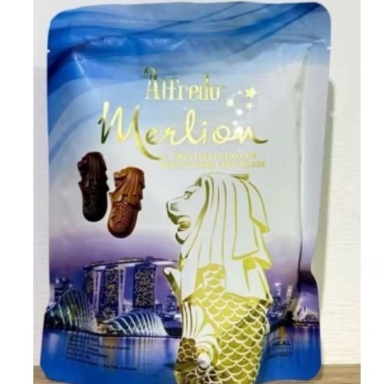 

ALFREDO COKLAT MERLION 200GR SINGAPORE MILK N DARK