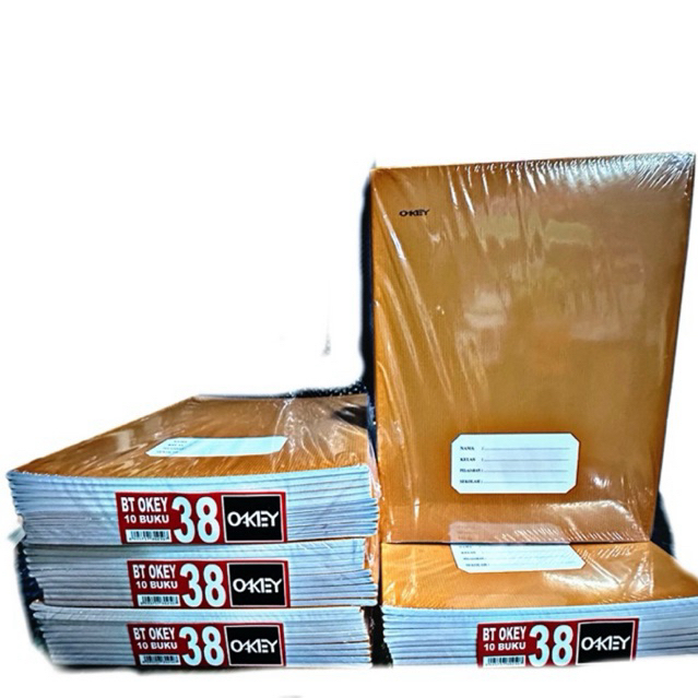 

BUKU TULIS OKEY ISI 38 LEMBAR (1 PACK / 10 PCS)