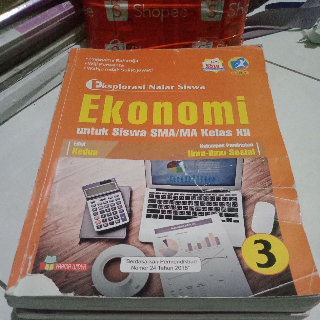 buku ekonomi kelas 12 penerbit Yrama Widya