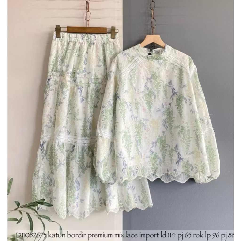 one set Bangkok bunga one set Bangkok premium one set Bangkok motif bunga one set flower one set Ban