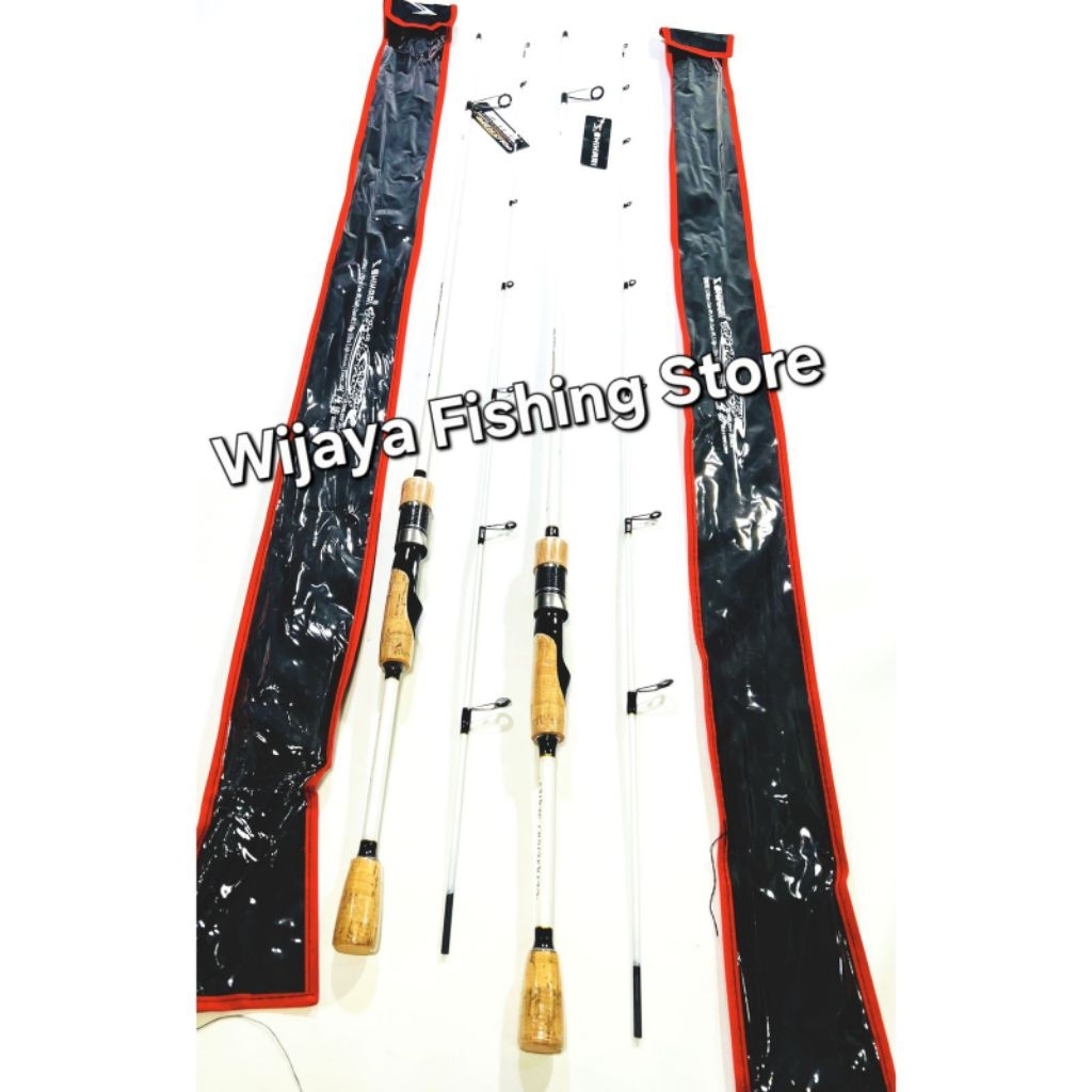 Joran Pancing UL Shikari Milky 198 210 ATASAN CARBON SOLID