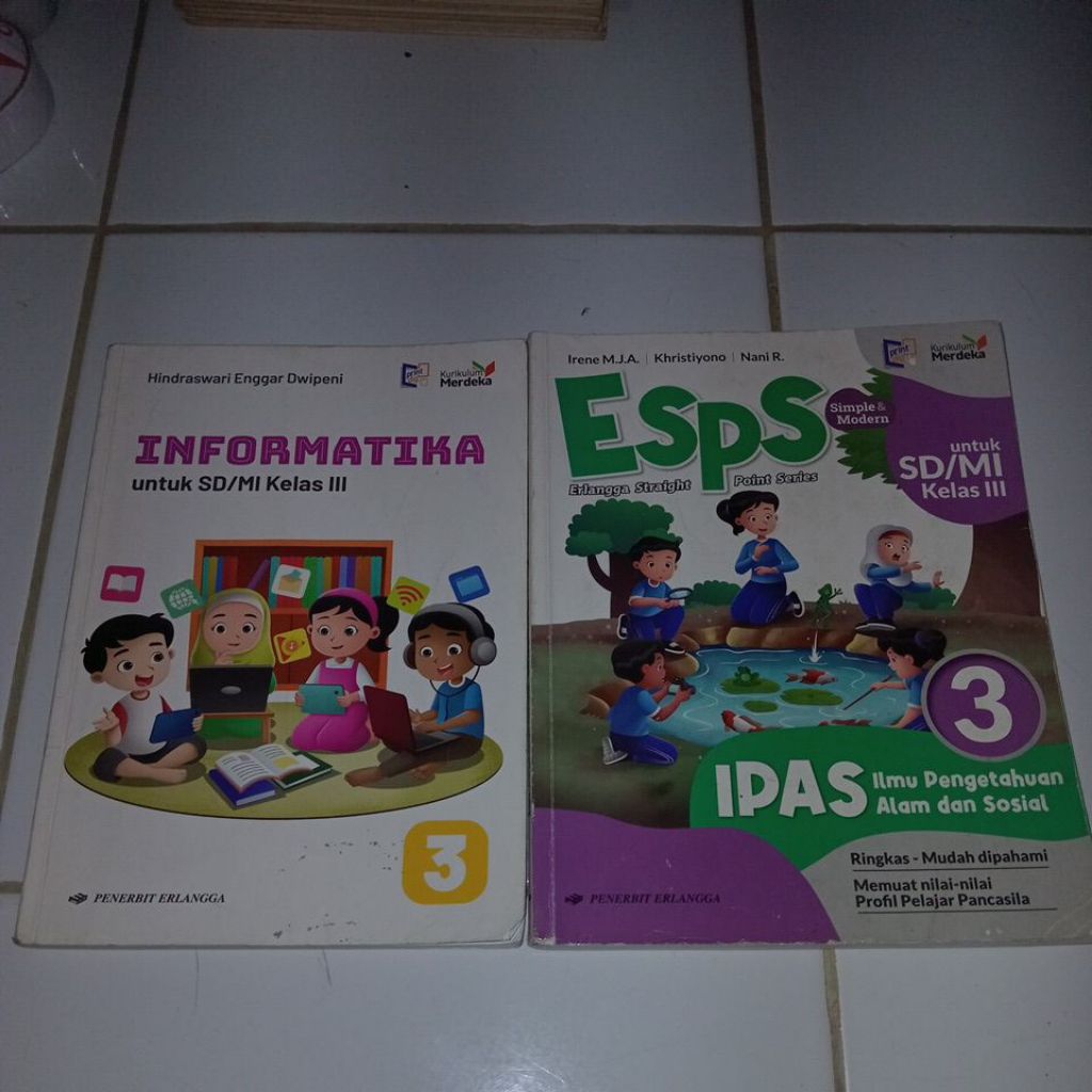 buku pelajaran kelas 3 SD kurikulum merdeka