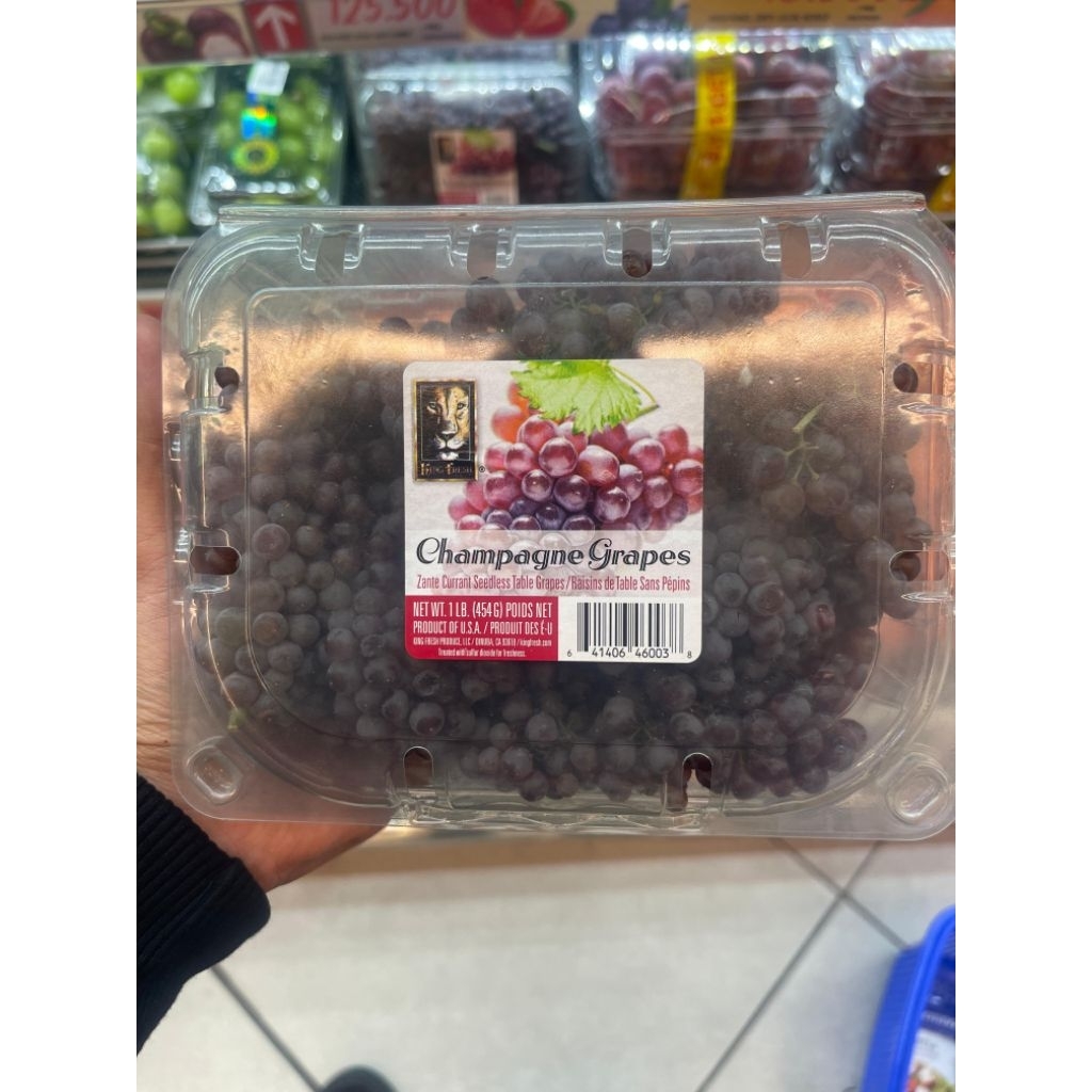 

Buah Anggur Mutiara Usa 454 grm