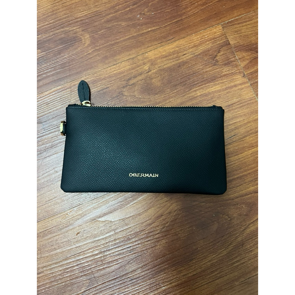 NEW Domper Wanita Obermain Hitam Dompet Panjang Long Wallet Women in Black