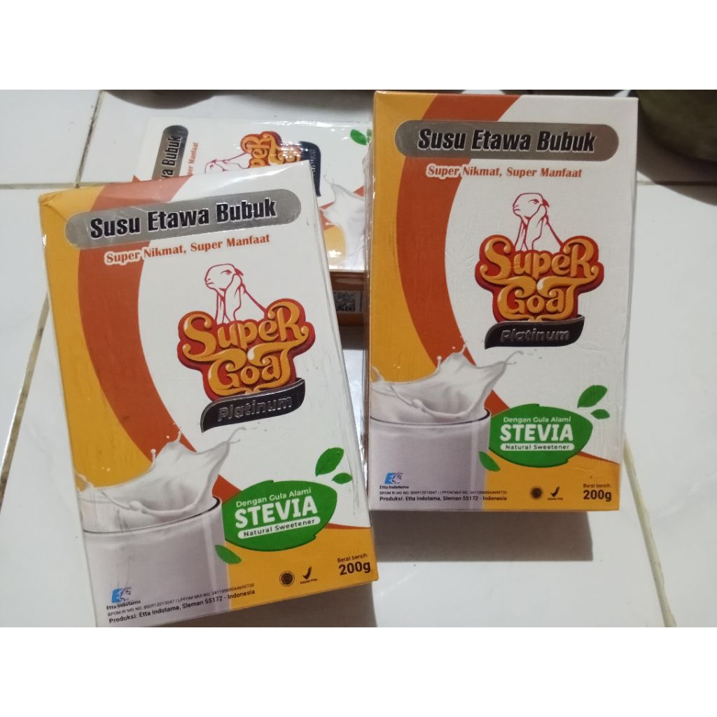 

Supergoat Ettawa gula stevia