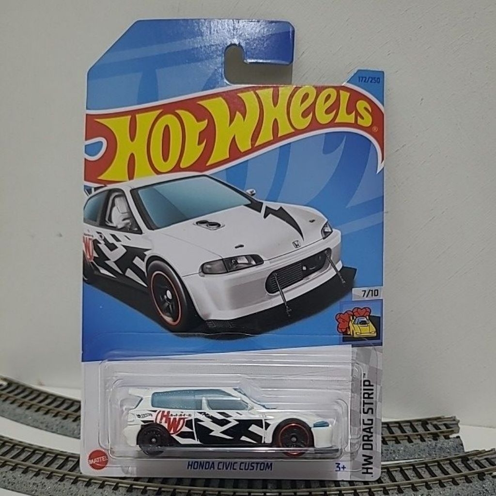 Hotwheels Honda Civic Custom EG [Japan Card]