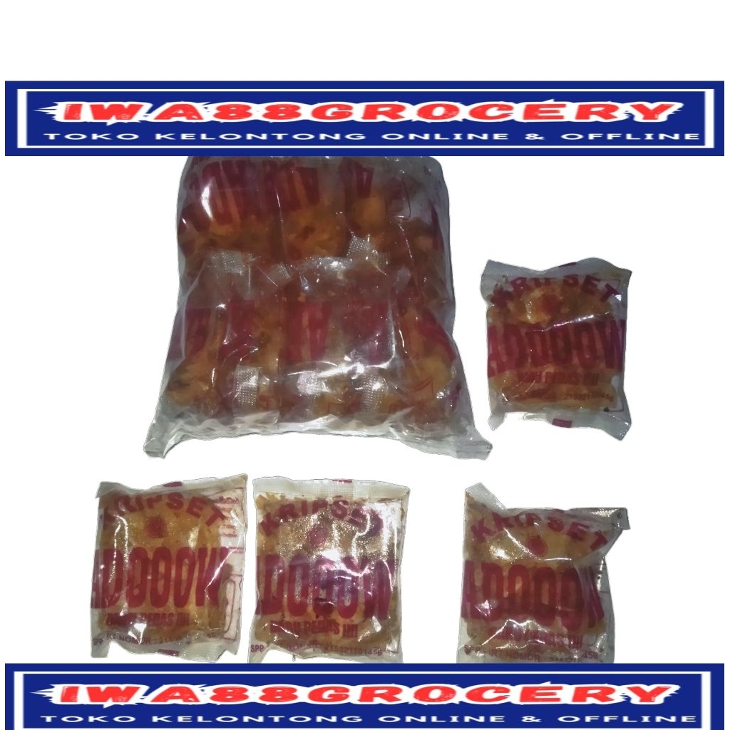 

Adooow KRIPSET keripik singkong keripik setan 10pcs