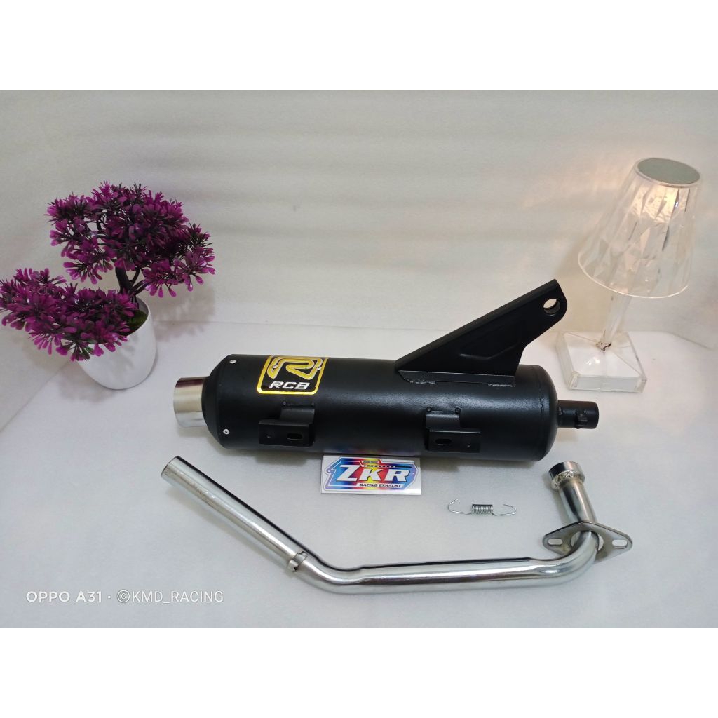 KNALPOT RCB MIO SPORTY MIO J SUARA NGEBAS ADEM RAMAH LINGKUNGAN