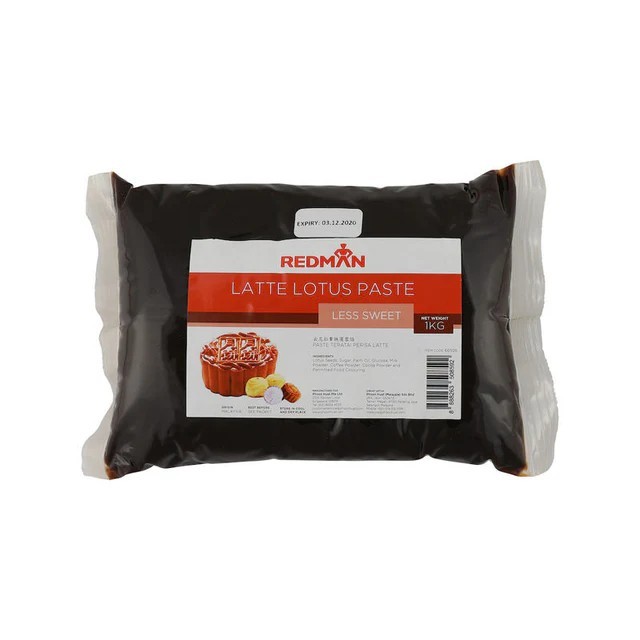

Redman Mooncake Fillings Latte Lotus paste isian mooncake pasta biji teratai rasa latte