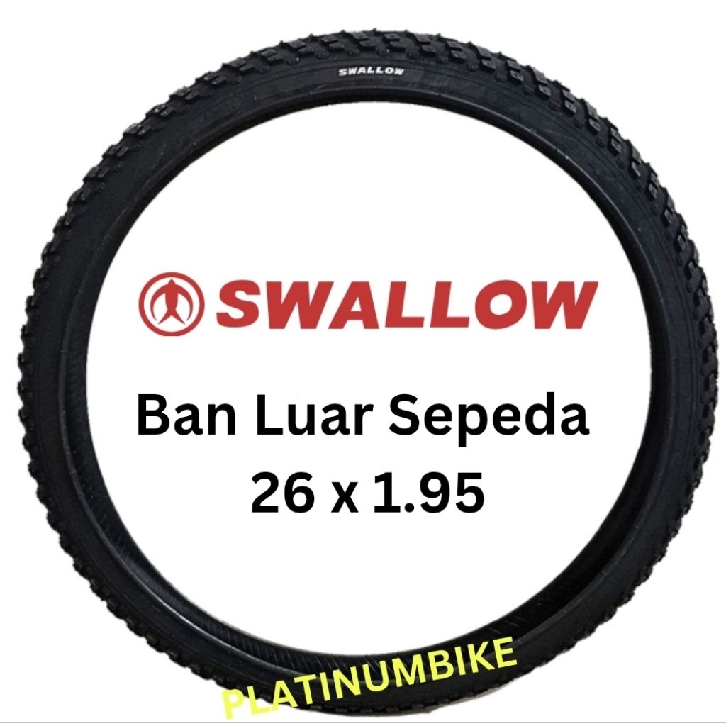 Ban Luar Sepeda 26 x 1.95 SWALLOW DELI TIRE Sepeda MTB FEDERAL
