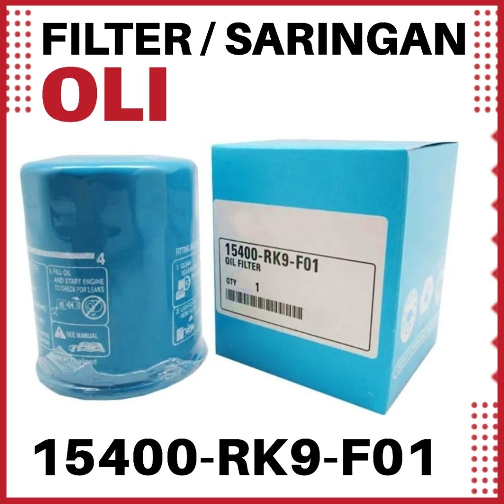 Filter Saringan Oli Crv 1998-2002, Crv 2002-2006, Crv 2007-2012, Crv 2013-2017