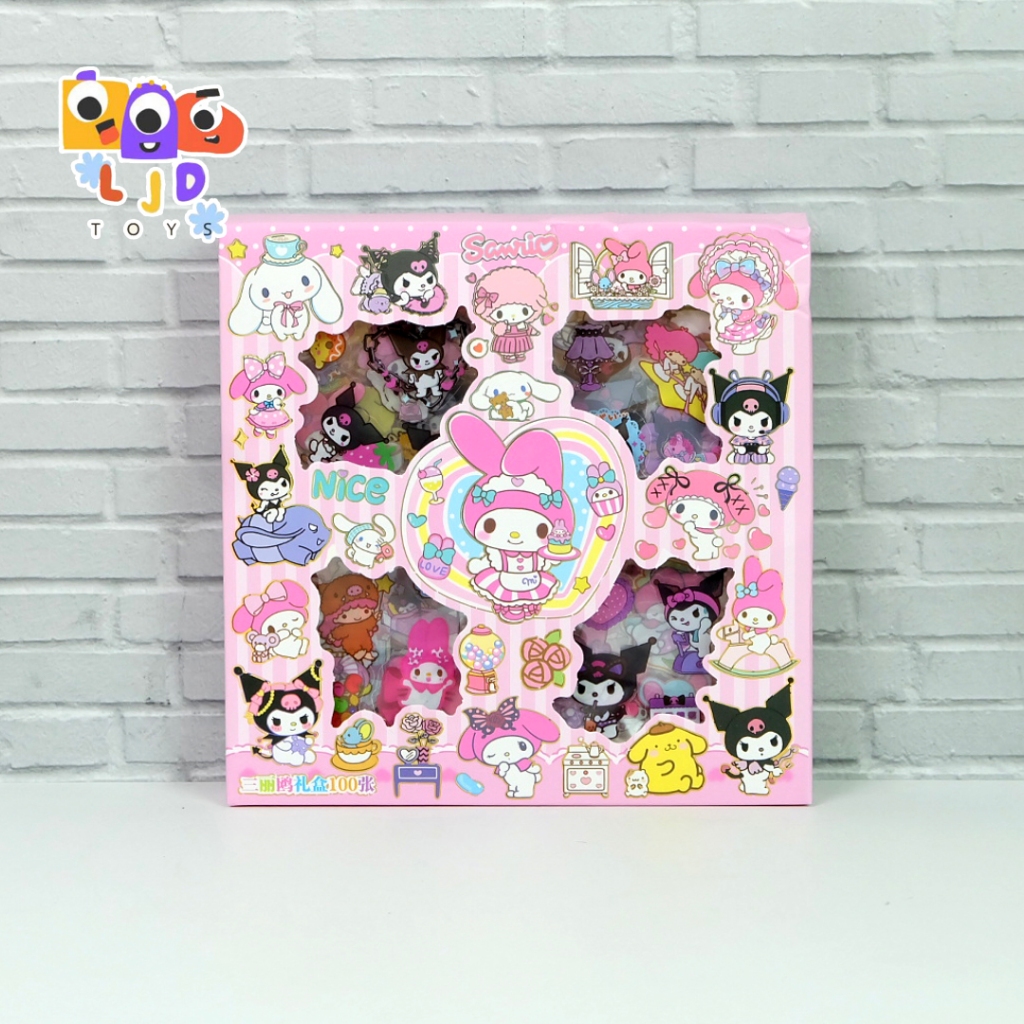 

Stiker Box Sanrio isi 100 Pcs