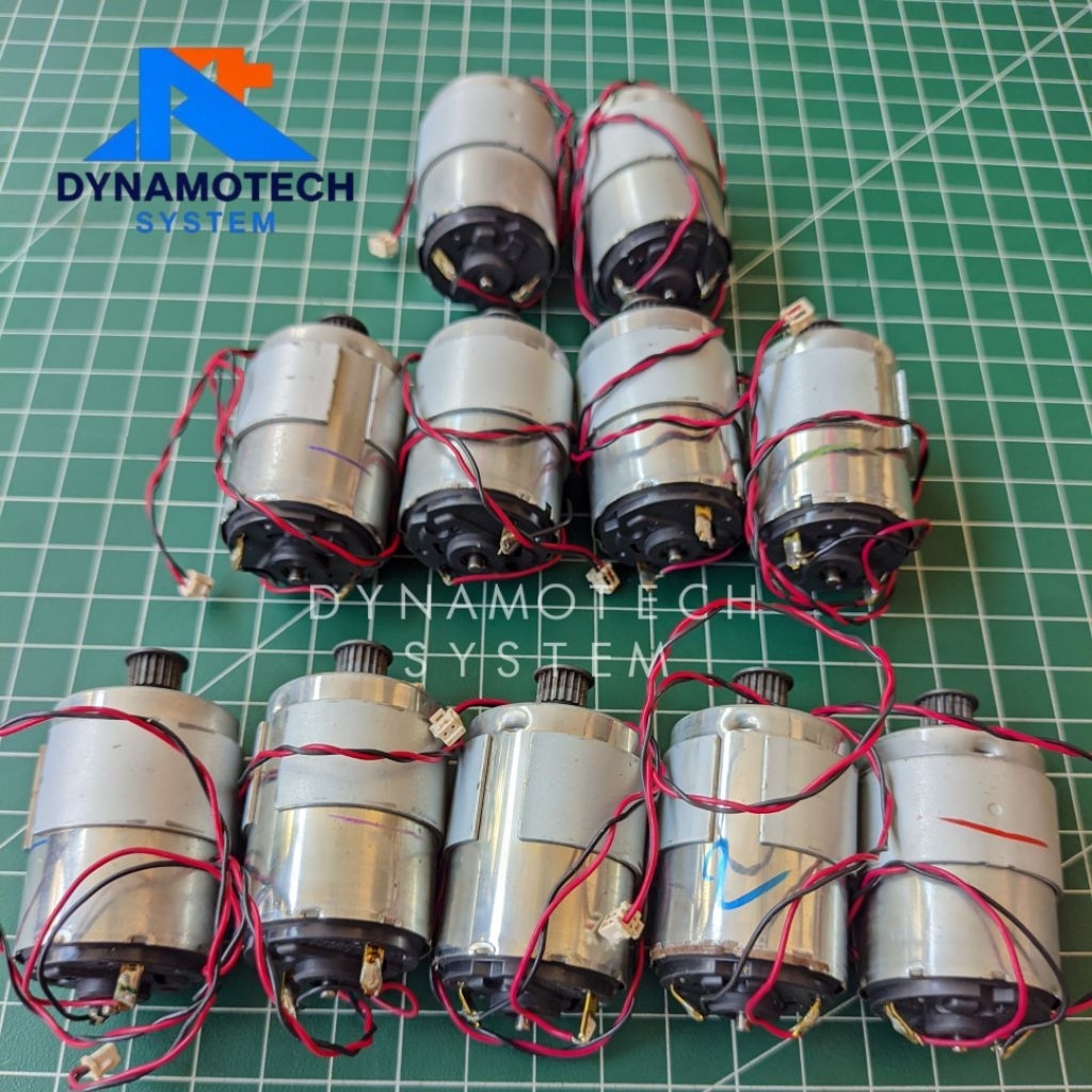 Dinamo DC Motor 12V - 24V Carriage Canon Dinamo Serbaguna | DC Motor DIY