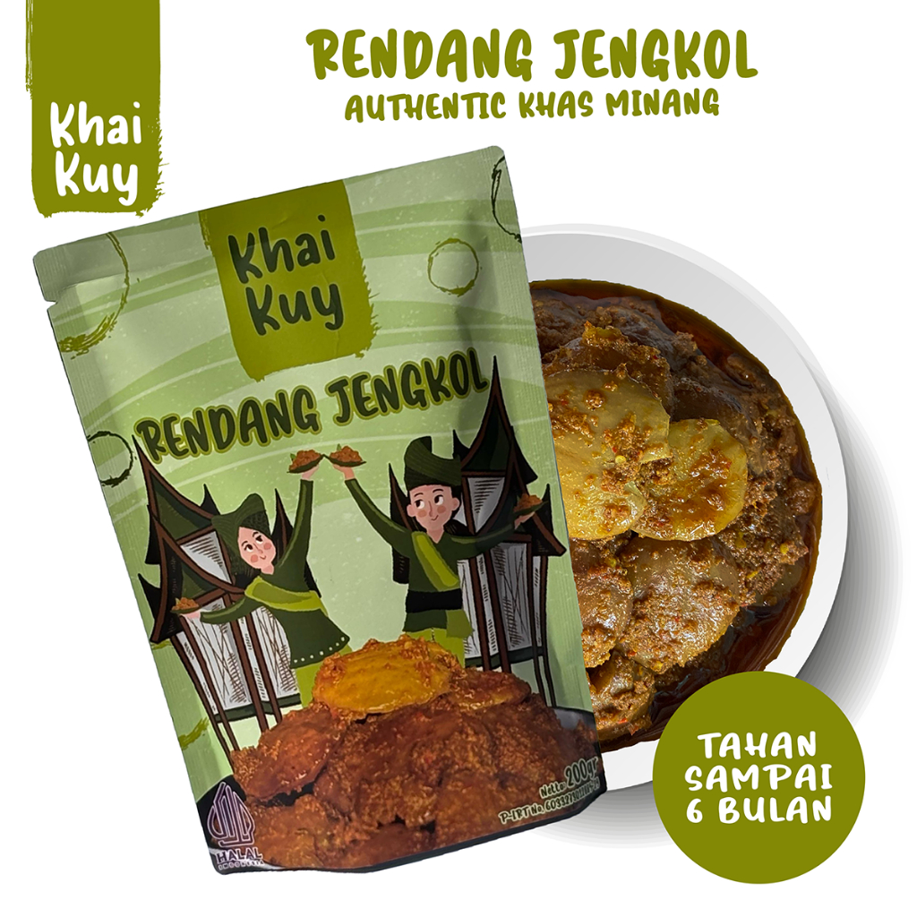 

Khaikuy - Rendang Jengkol 200gr
