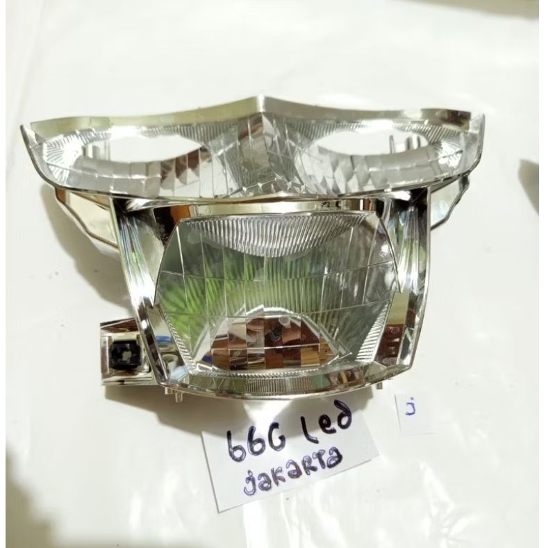 chrome krum reflektor yamaha mio  gear 125 original