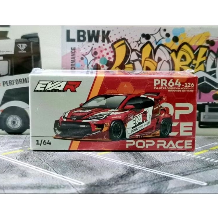 Pop Race GR Yaris Eva RT - Red