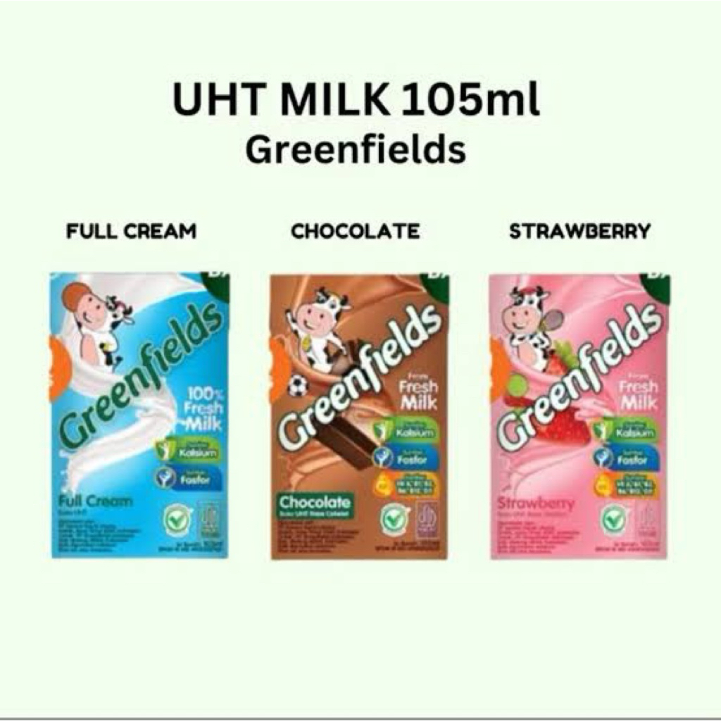 

Greenfield UHT 105ml SATUAN / Fresh milk