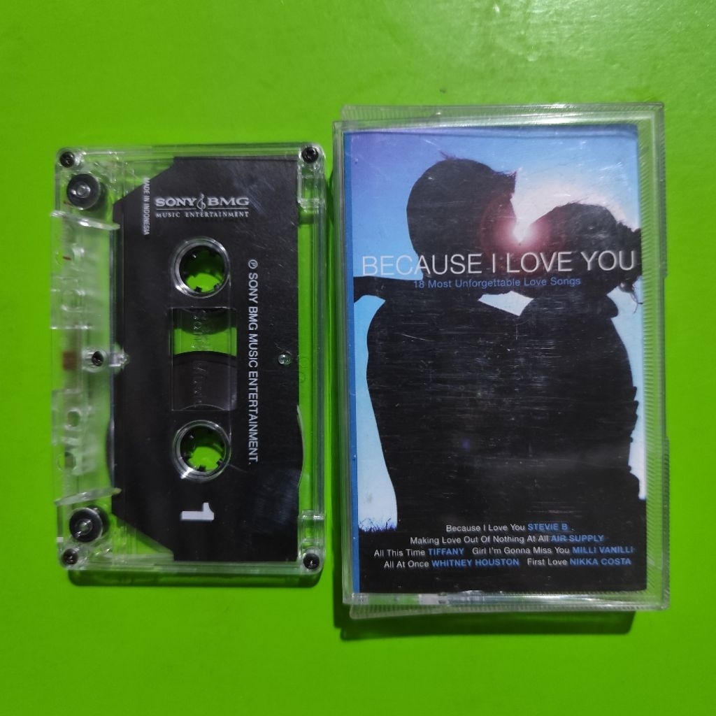 Kaset BECAUSE I LOVE YOU 16 Most Unforgetable