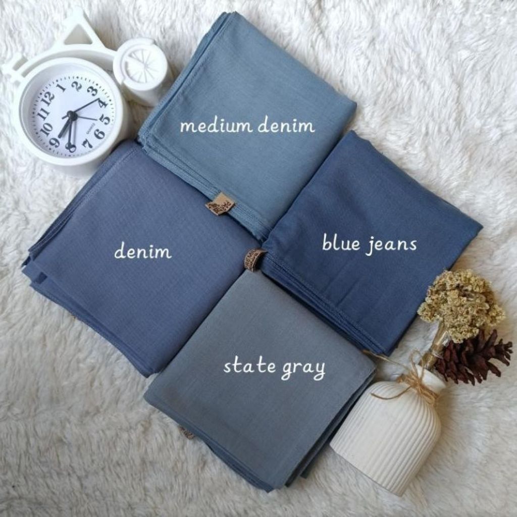 Hijab Paris Premium Katun Voile/Jilbab Paris Premium Bahan Katun Voile / Kerudung Paris Premium